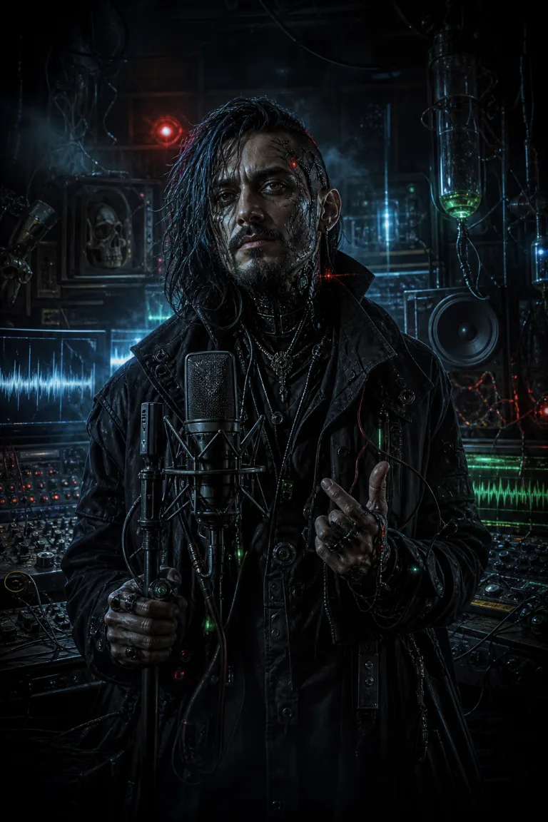 Doctorb Shee Vago horror-tech broadcast persona