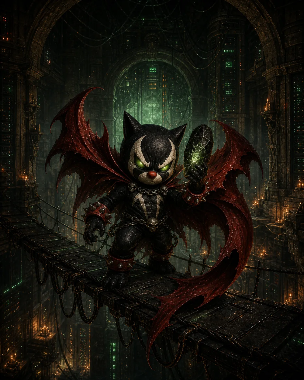 Mog Spawn in a server temple
